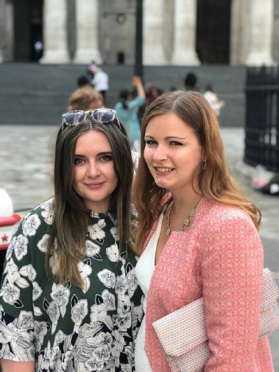 Helena with Aislinn